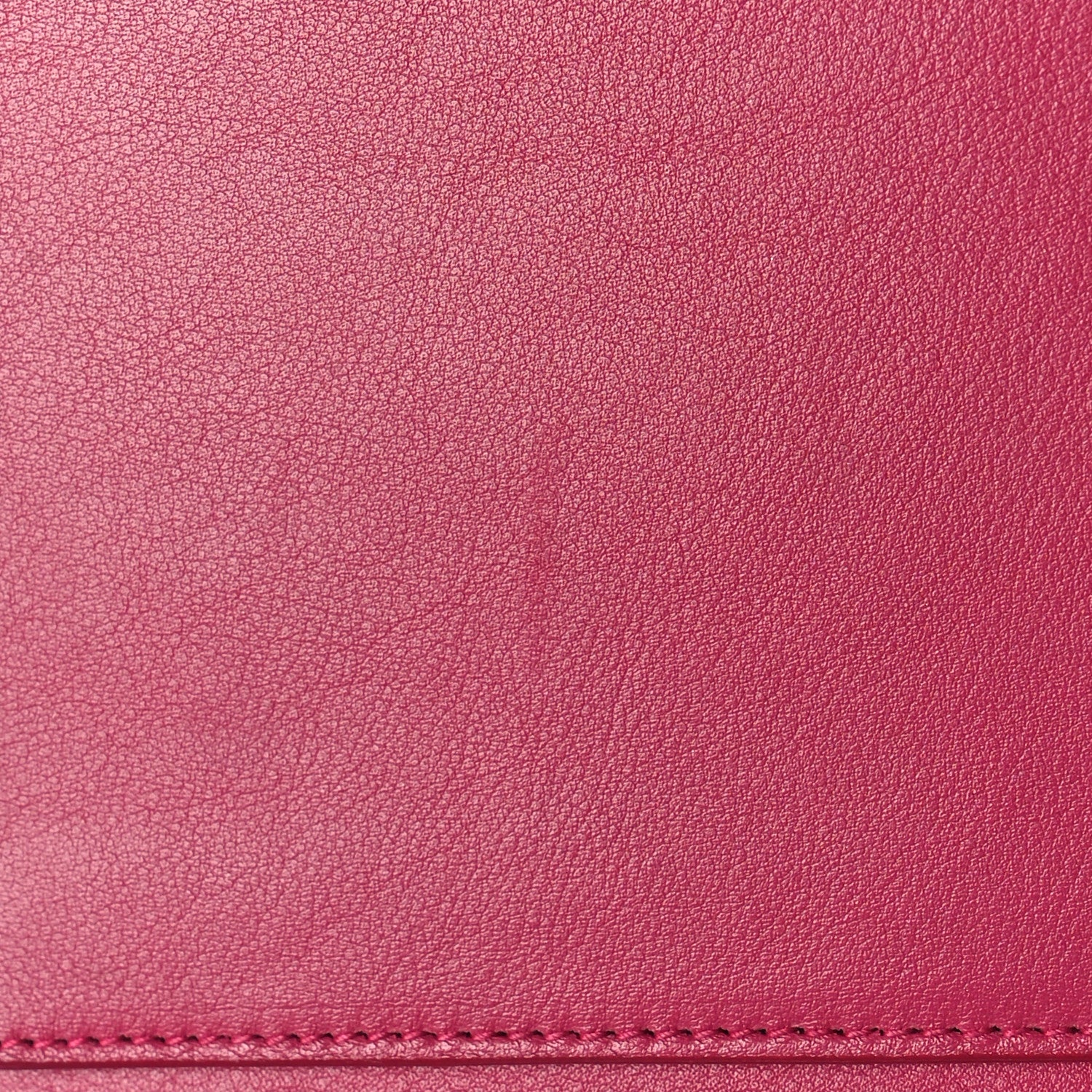 Saint Laurent Calfskin Classic Y Ligne Clutch Fuchsia 12 of 12