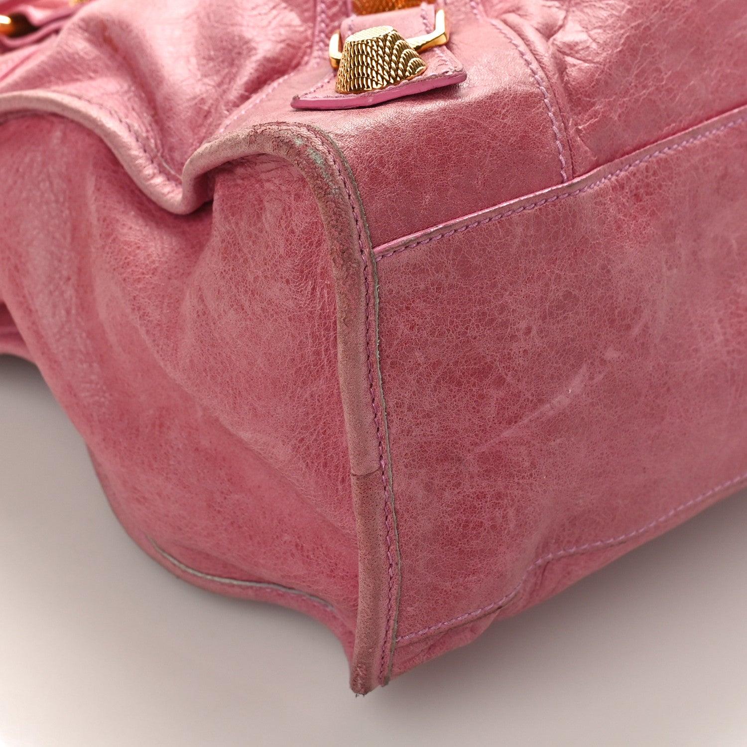 Balenciaga Agneau Giant 21 Gold Hardware City Framboise 7 of 18