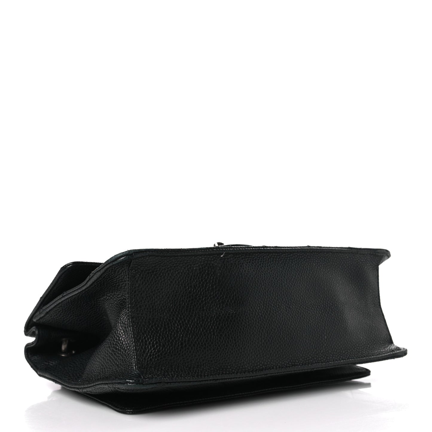 Caviar Quilted Medium Retro Class Flap Black