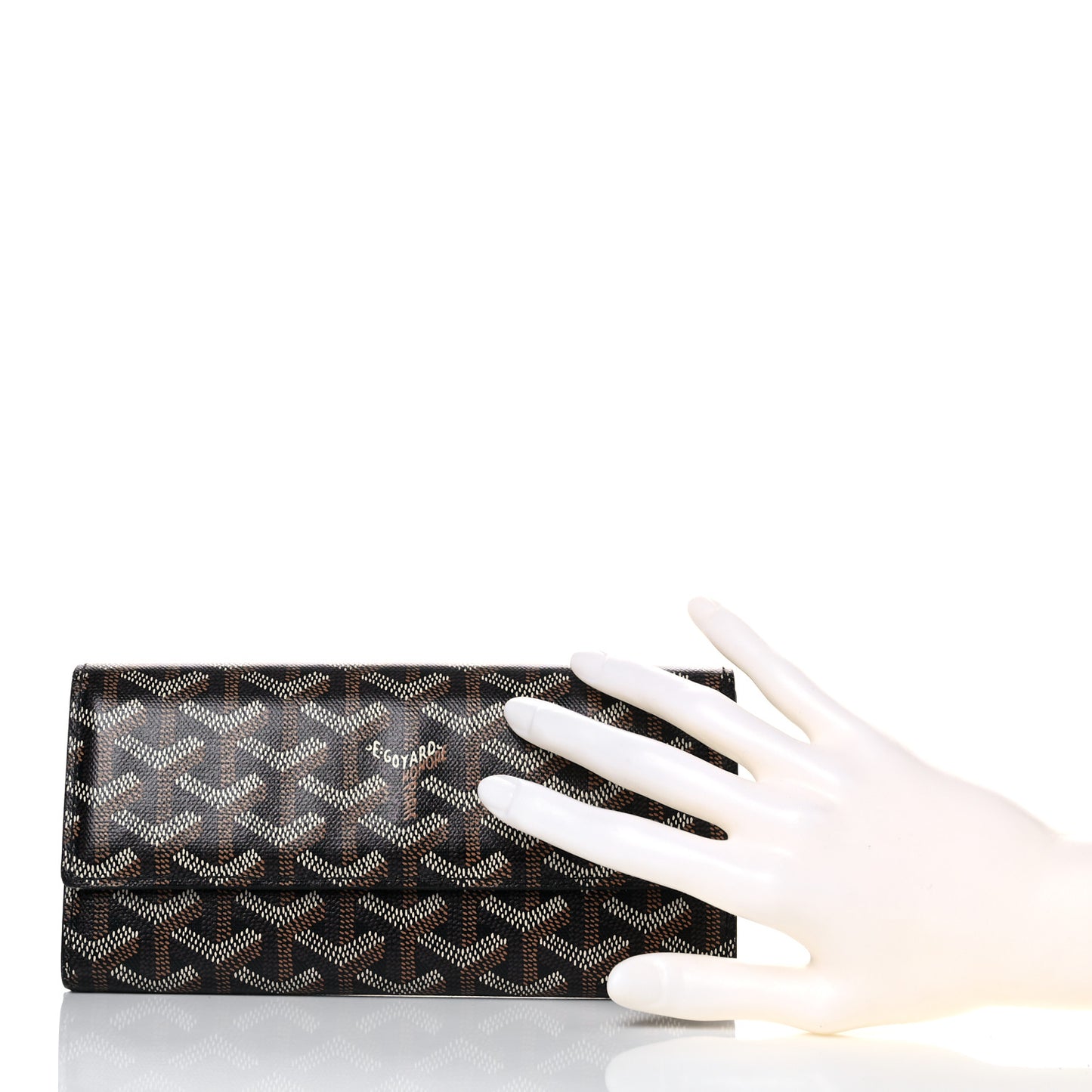 Goyardine Varenne Long Wallet Black