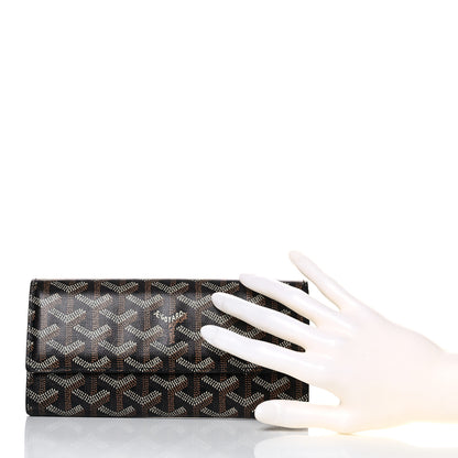 Goyard Goyardine Varenne Long Wallet Black 2 of 26