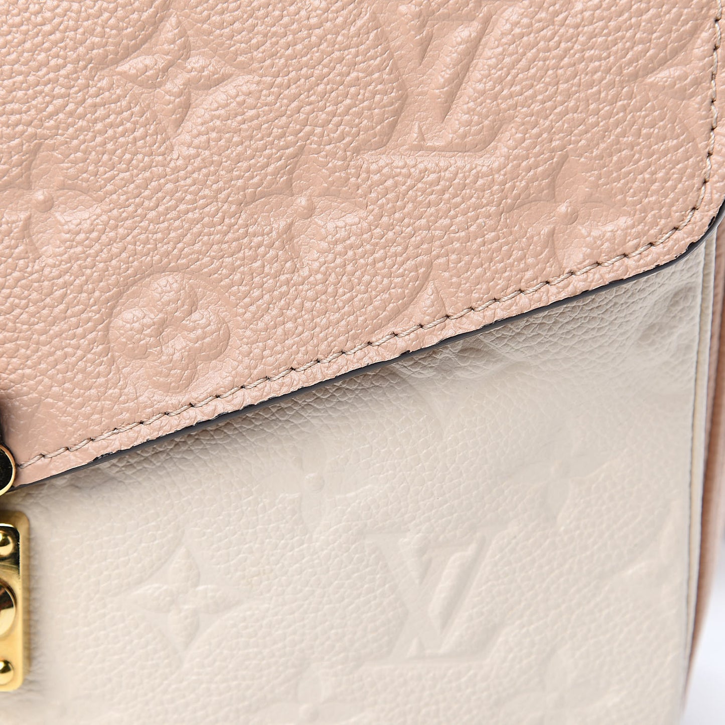 Empreinte Pochette Metis Beige Rose Creme