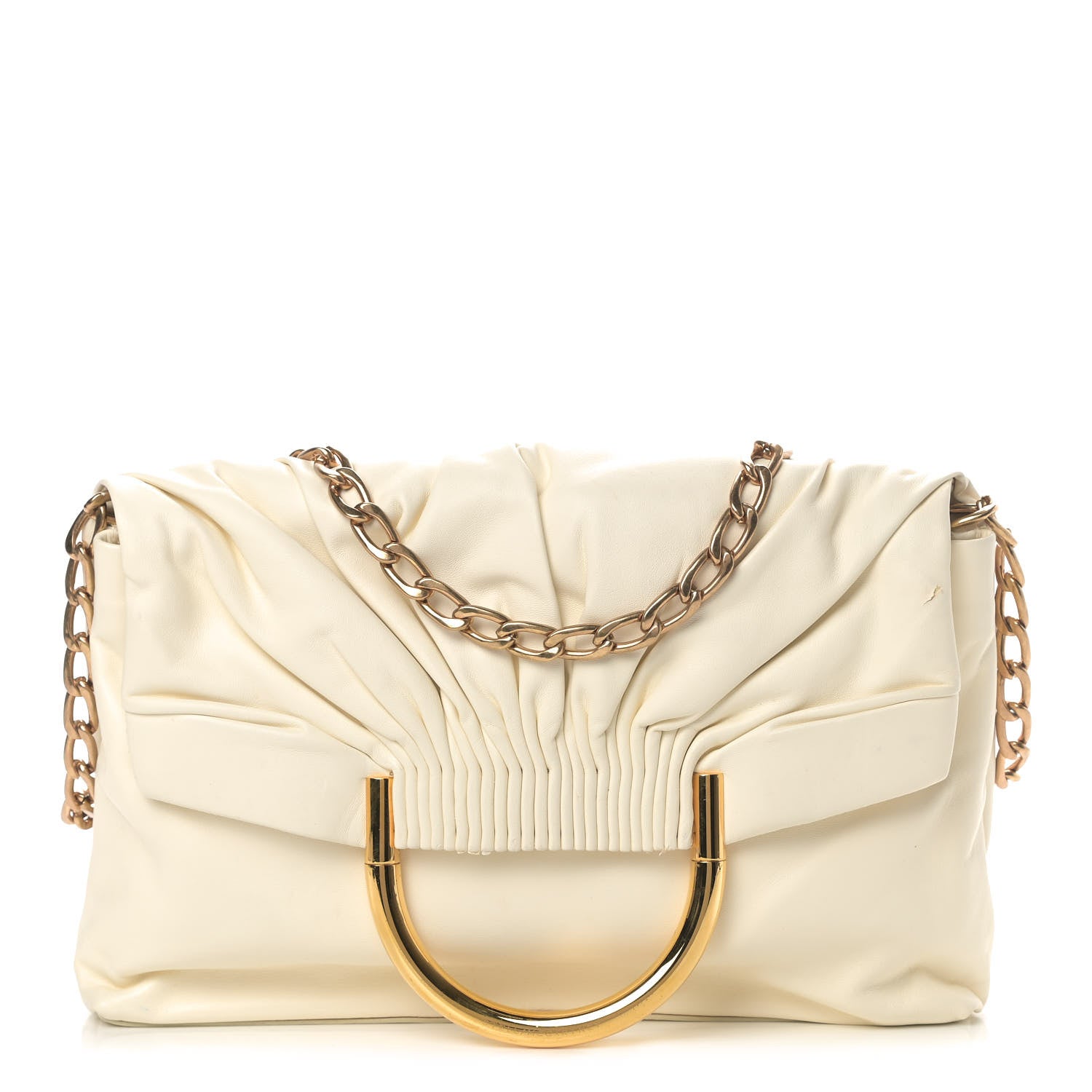 Stella McCartney Eco Alter Nappa Nina Fold Over White 1 of 13