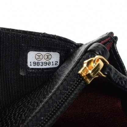 Chanel Caviar Quilted Wallet On Chain WOC Black 8 of 9