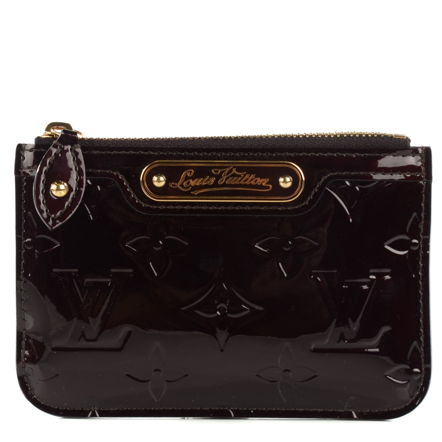 Vernis Key Pouch Amarante