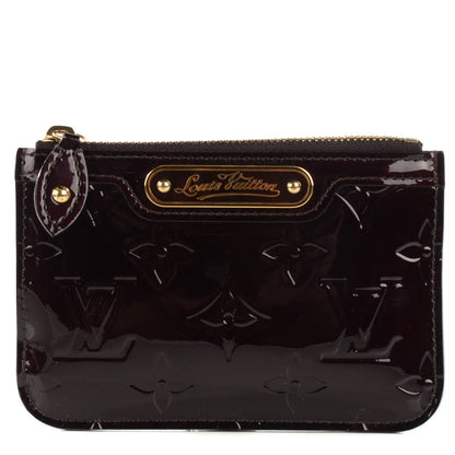 Louis Vuitton Vernis Key Pouch Amarante 1 of 8