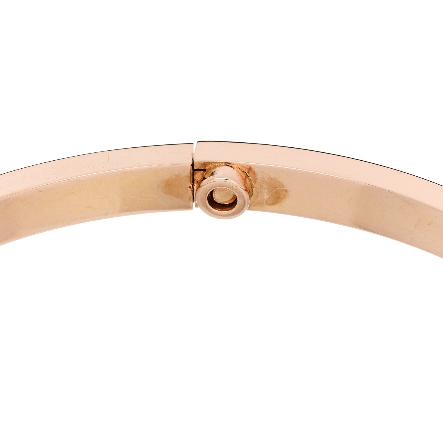 Cartier 18K Pink Gold 6 Diamond Small LOVE Bracelet 19 6 of 6