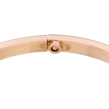 Cartier 18K Pink Gold 6 Diamond Small LOVE Bracelet 19 6 of 6