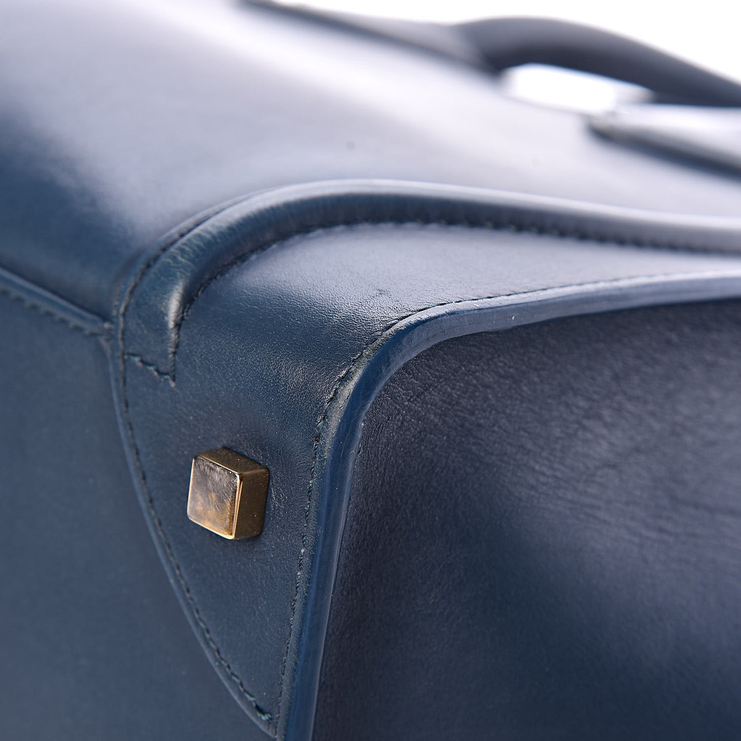 Smooth Calfskin Mini Luggage Deepsea