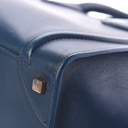 Celine Smooth Calfskin Mini Luggage Deepsea 11 of 14