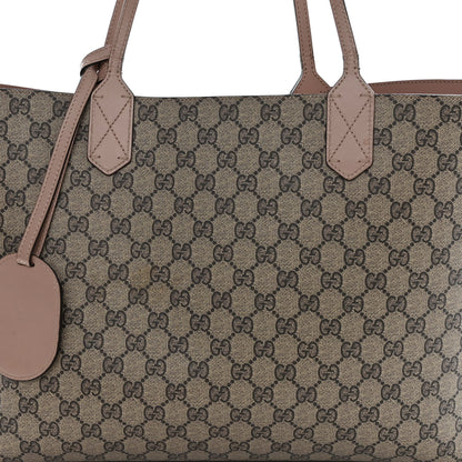 Gucci GG Supreme Monogram Medium Reversible Tote Beige Dark Cipria 9 of 18