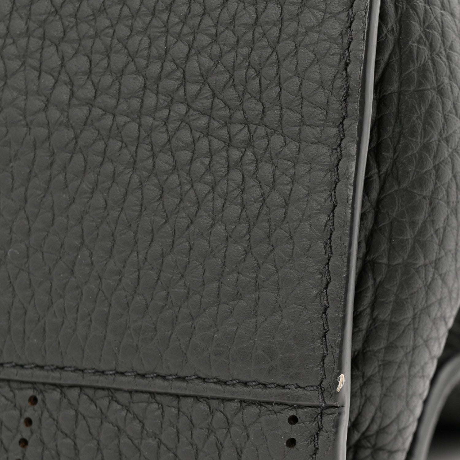 Balenciaga Veau Soyeux Perforated Blackout Hardware S City Gris Fossile 12 of 12