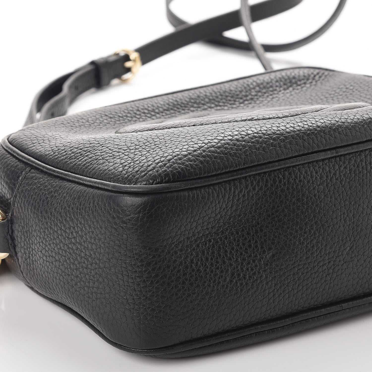 Gucci Pebbled Calfskin Small Soho Disco Bag Black 9 of 11