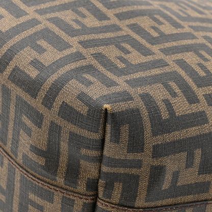 Fendi Zucca Spalmati Small Roll Tote Tobacco Fuxia 13 of 15