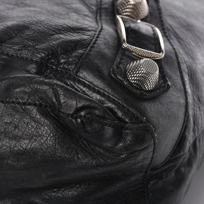 Balenciaga Agneau Giant 21 Silver Hardware Day Hobo Black 10 of 20