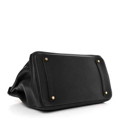 Hermes Togo Birkin 35 Black 4 of 10