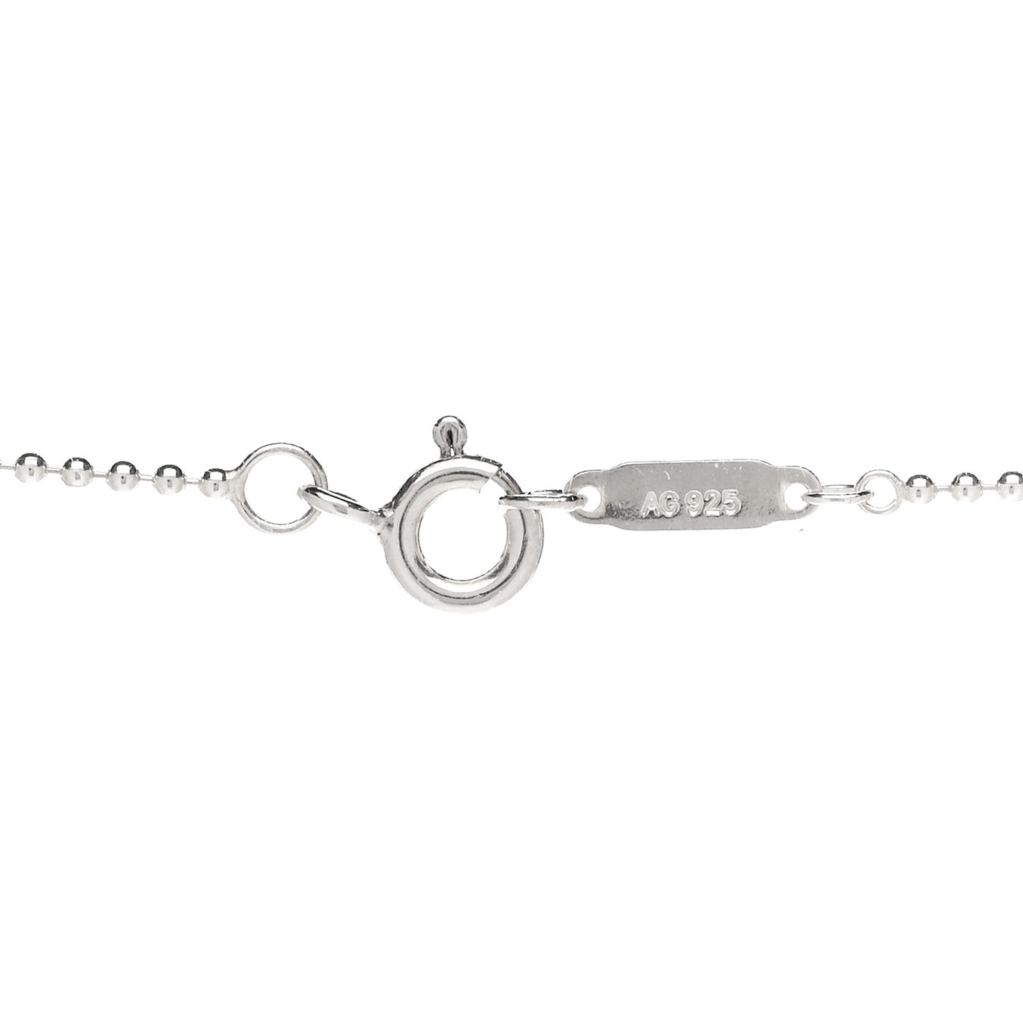 Sterling Silver Letter Q Disc Pendant Necklace