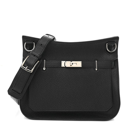 Hermes Taurillon Clemence Jypsiere 28 Black 1 of 10