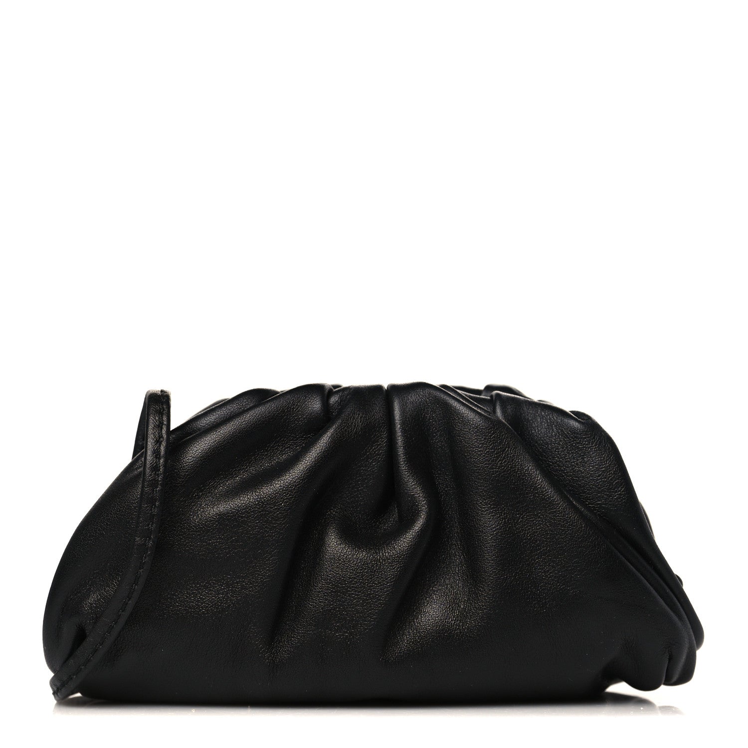 Bottega Veneta Butter Calfskin Coin Purse Black 1 of 8