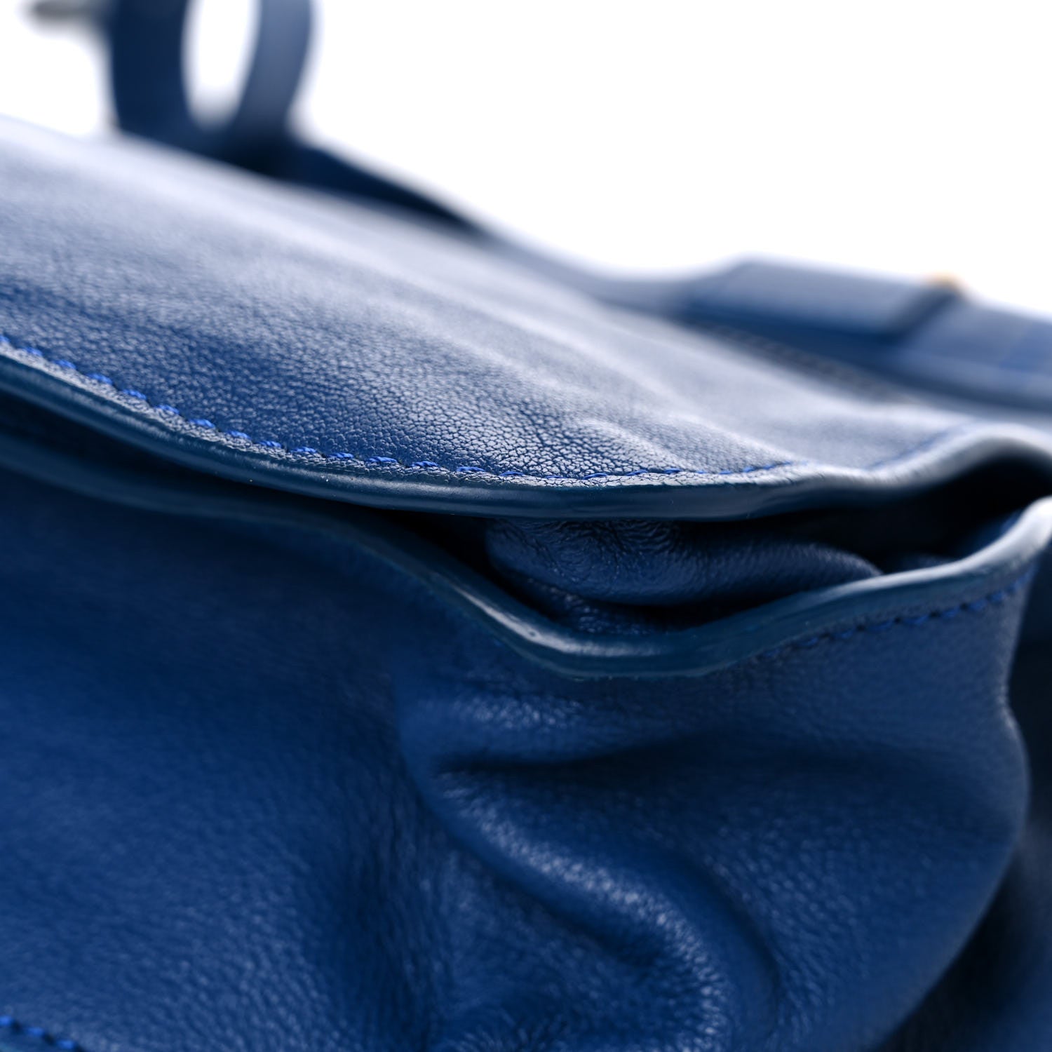 Proenza Schouler Lambskin Medium PS1 Satchel Blue 12 of 22