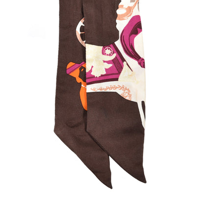 Hermes Silk Tout en Carre Twilly 2 of 4