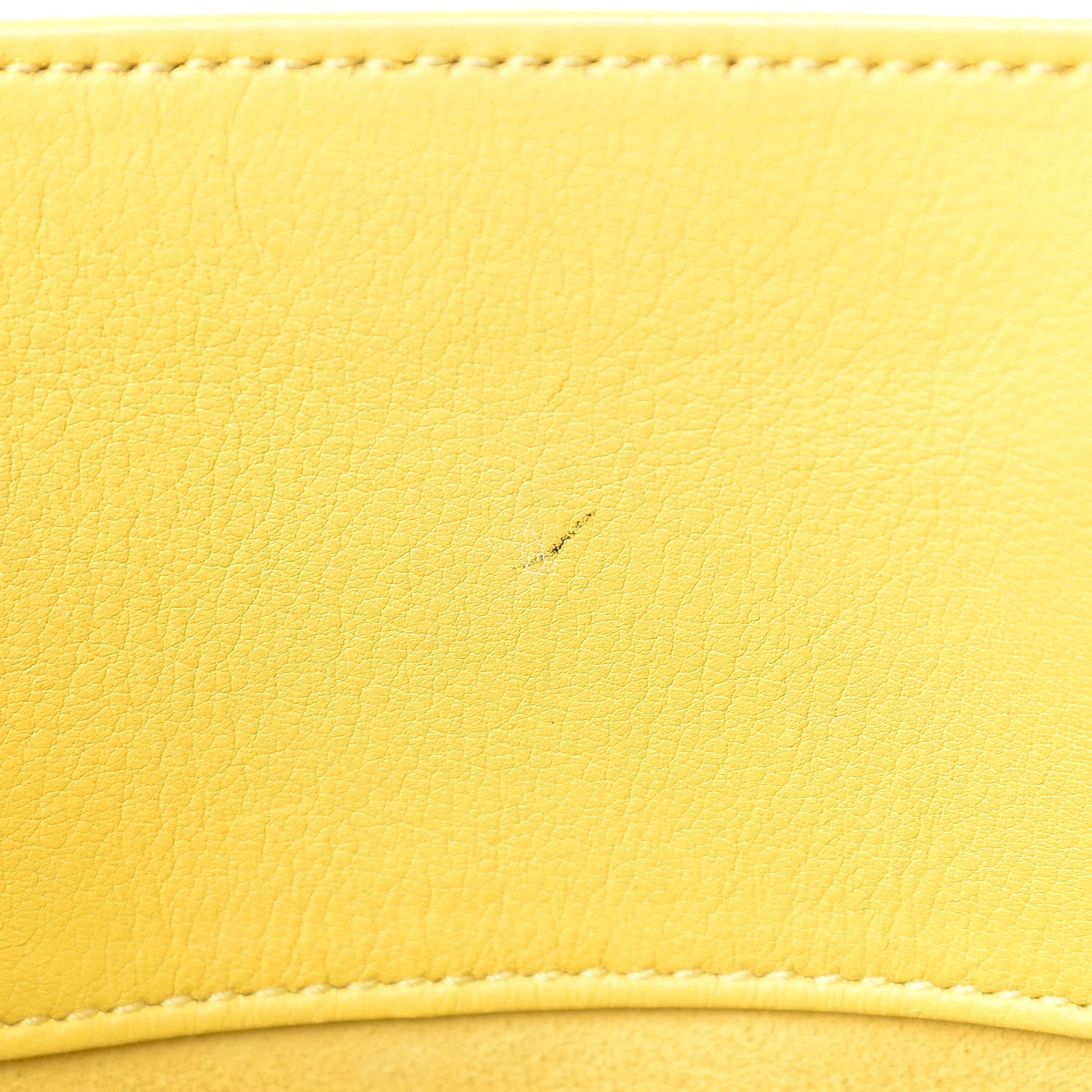 Saint Laurent Calfskin Small Sac De Jour Yellow 17 of 35
