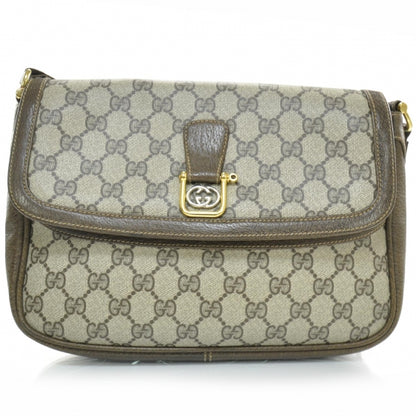 Gucci Monogram Shoulder Bag Brown 1 of 9