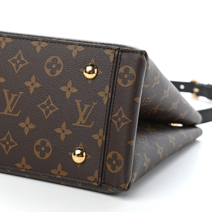 Louis Vuitton Monogram Flower Tote Black 7 of 8