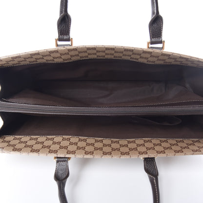 Gucci Crystal Monogram Large Tote Brown 5 of 10