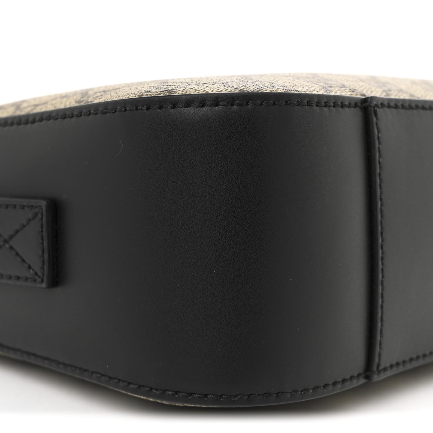 GG Supreme Monogram Camera Bag Beige Black