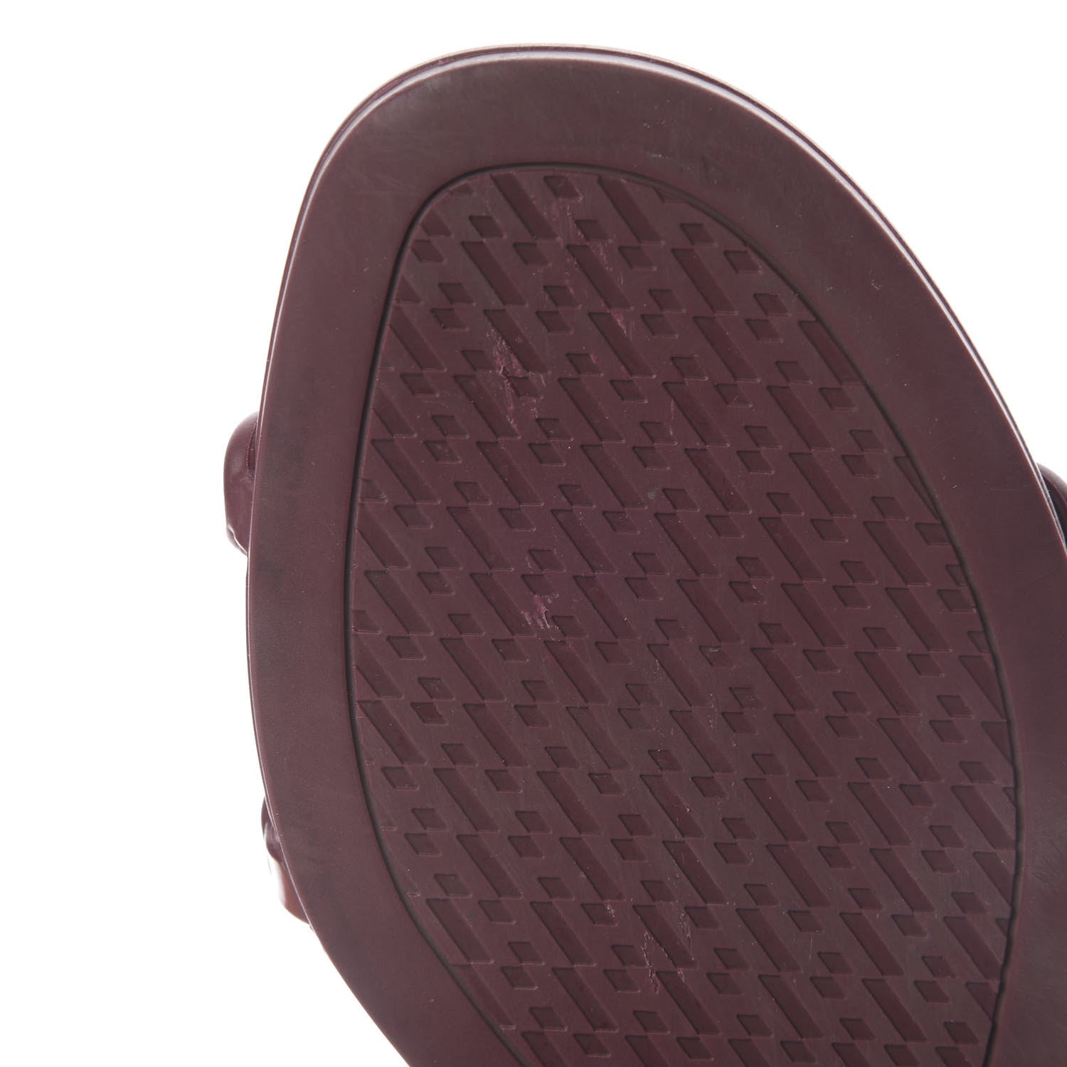 Hermes TPU Rivage Sandals 38 Bordeaux 8 of 10