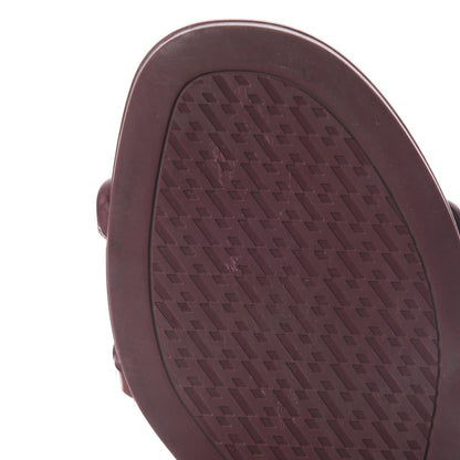 Hermes TPU Rivage Sandals 38 Bordeaux 8 of 10