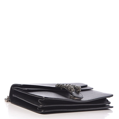 Gucci Pebbled Calfskin Small Dionysus Shoulder Bag Black 4 of 11