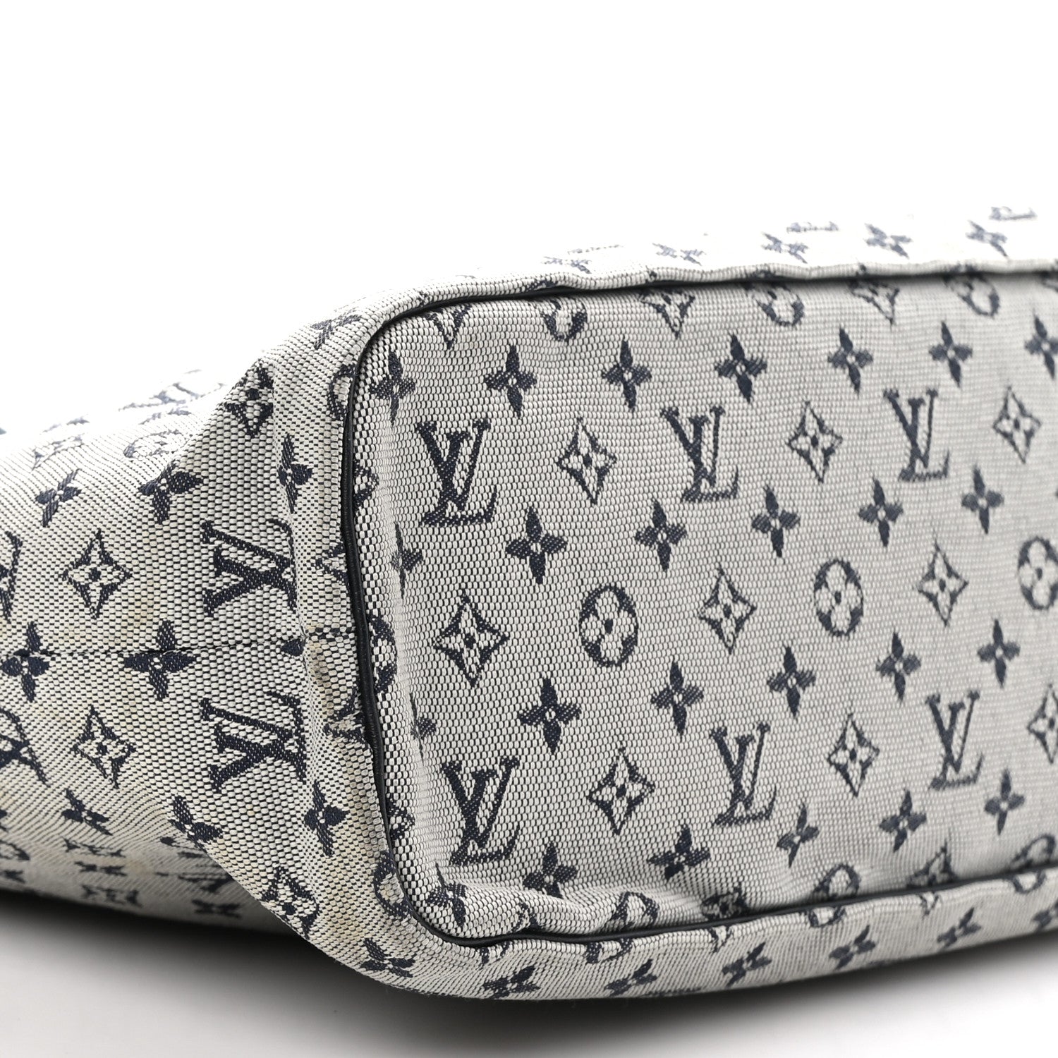 Louis Vuitton Mini Monogram Lucille GM Blue 8 of 9