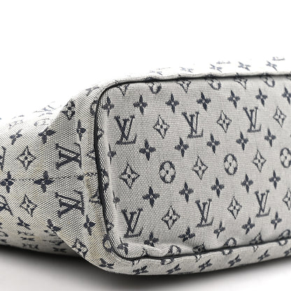 Louis Vuitton Mini Monogram Lucille GM Blue 8 of 9
