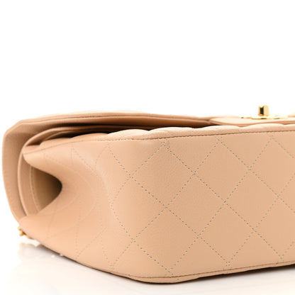 Chanel Caviar Quilted Jumbo Double Flap Beige 9 of 11