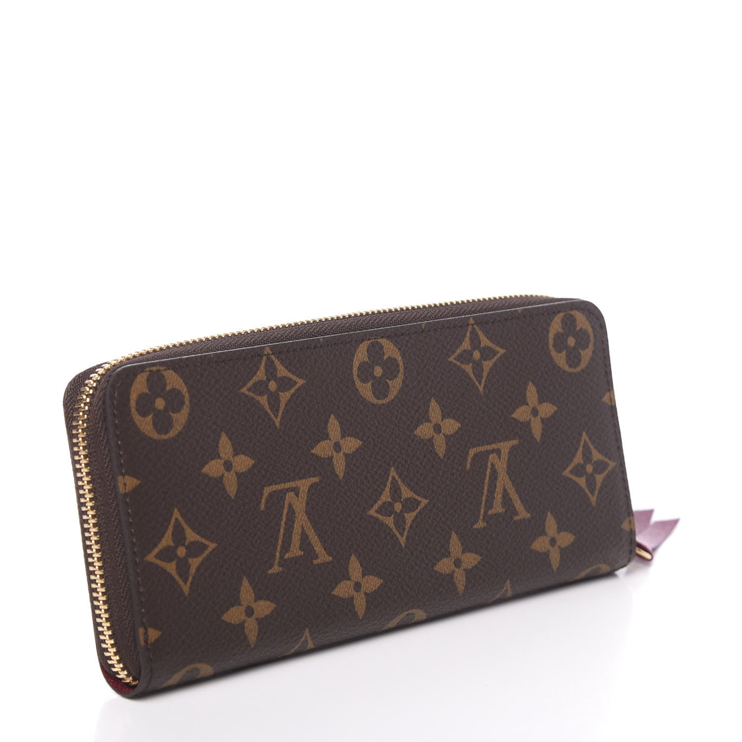 Louis Vuitton Monogram Clemence Wallet Fuchsia 3 of 8