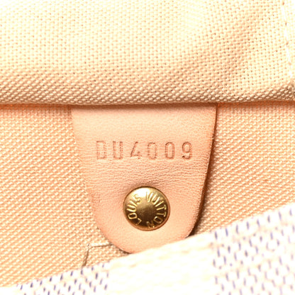 Louis Vuitton Damier Azur Speedy 30 6 of 9