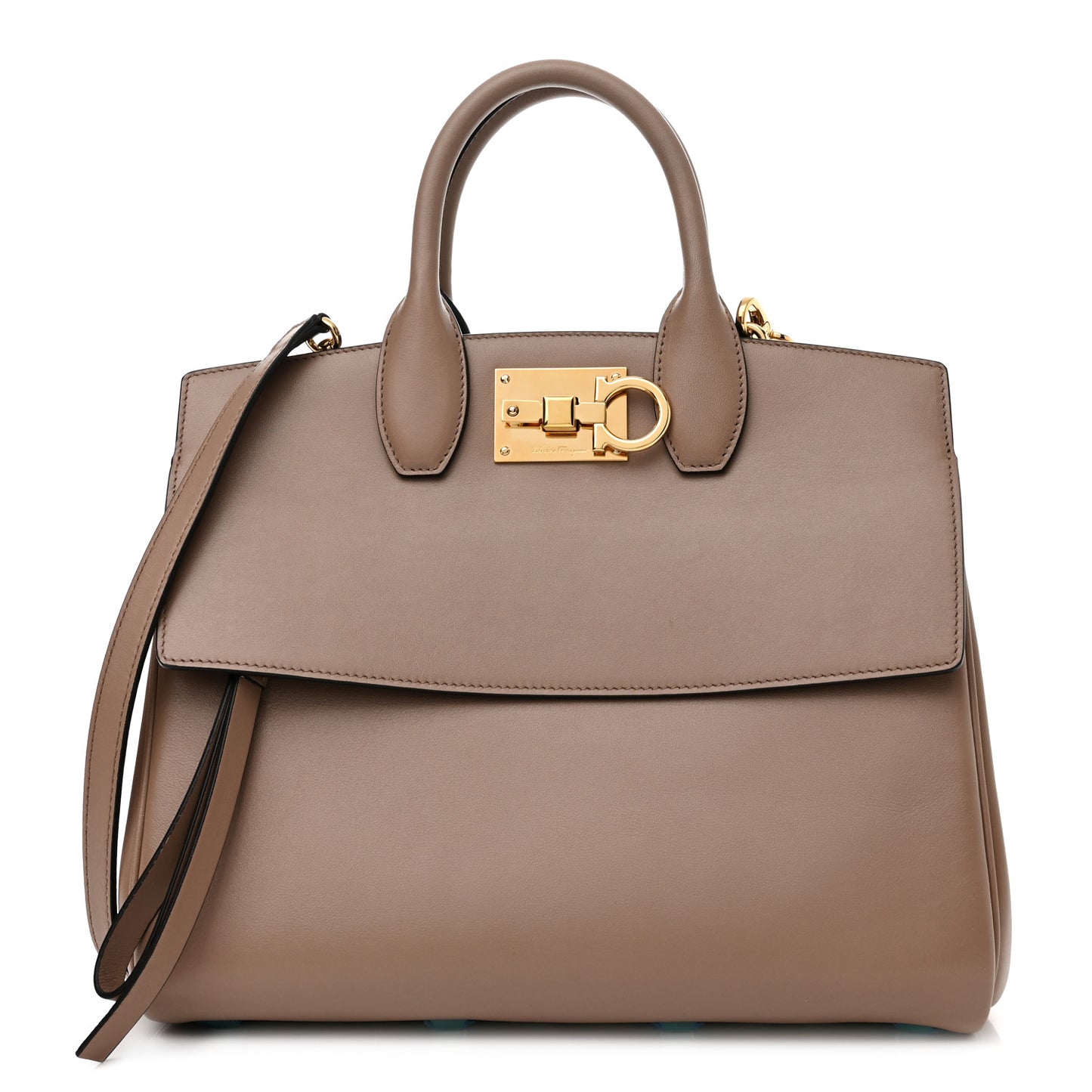 Calfskin Studio Bag Caraway Seed