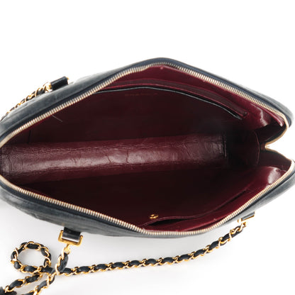 Chanel Lambskin Camera Case Black 5 of 8