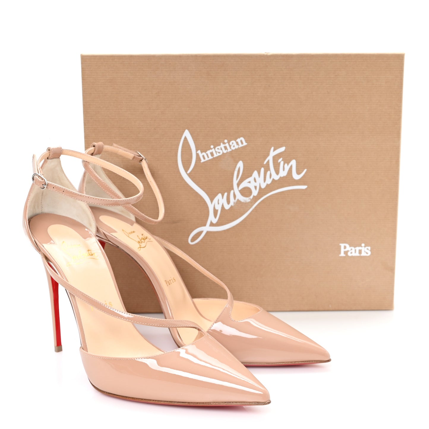 Patent Fliketta 100 Pumps 39 Nude
