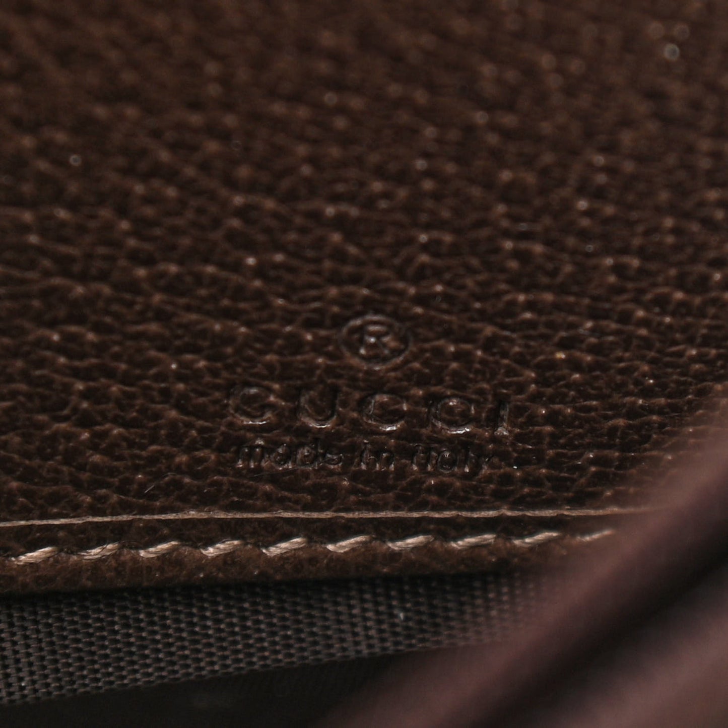 GG Supreme Monogram Web Ophidia Wallet On Chain Brown