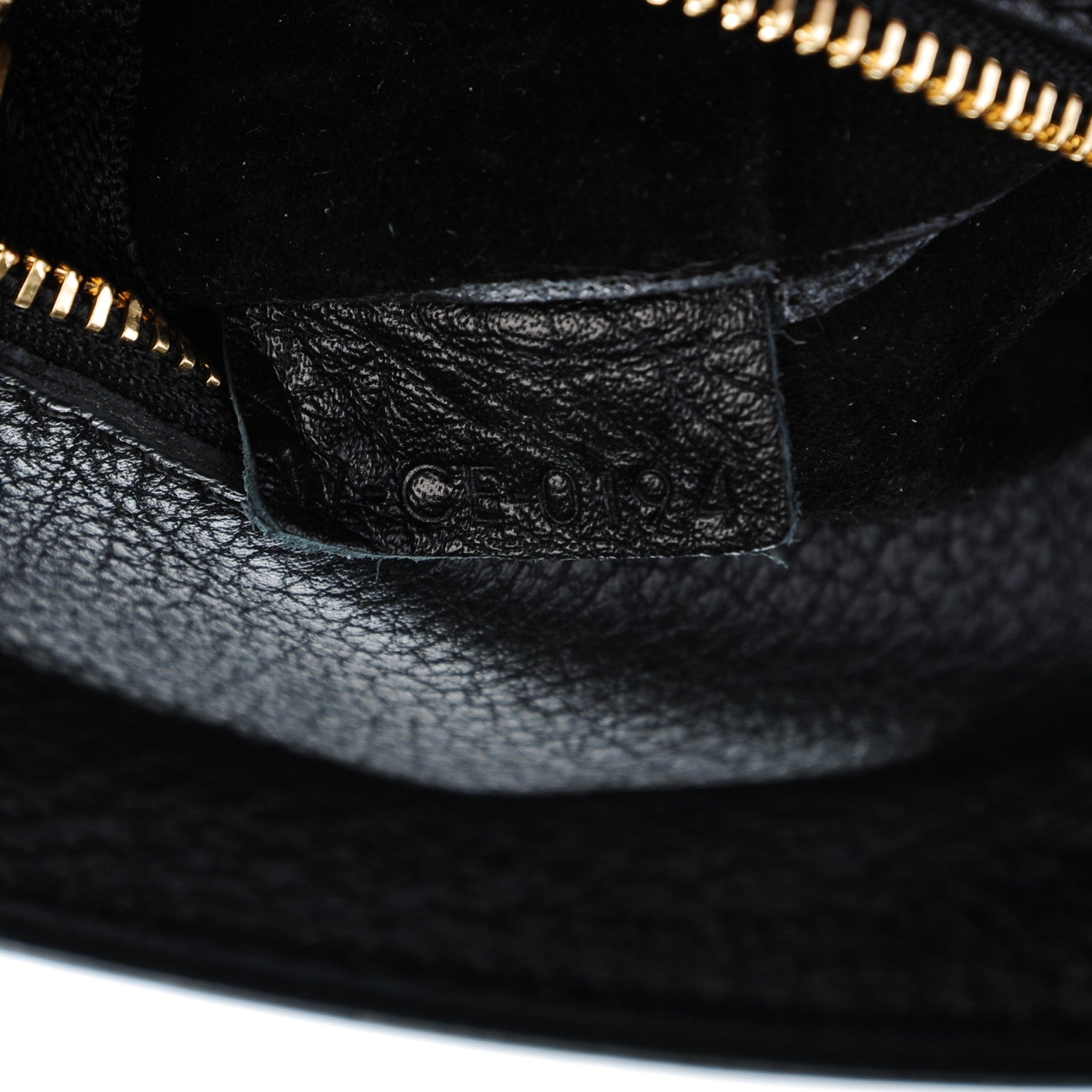 Celine Crisped Calfskin Small Tie Knot Tote Black 8 of 8