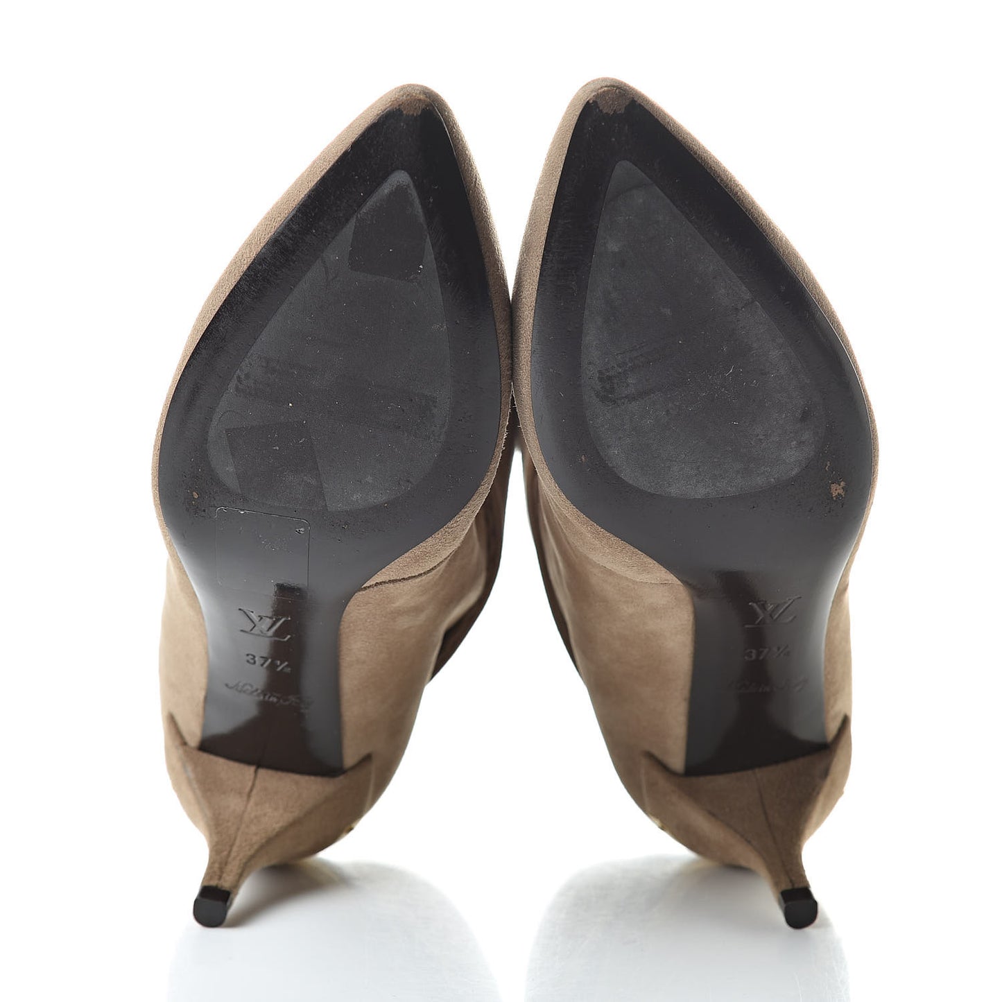 Suede Secrecy Ankle Boots 37.5 Taupe