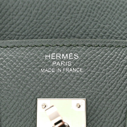 Hermes Epsom Birkin Sellier 25 Vert Amande 6 of 10