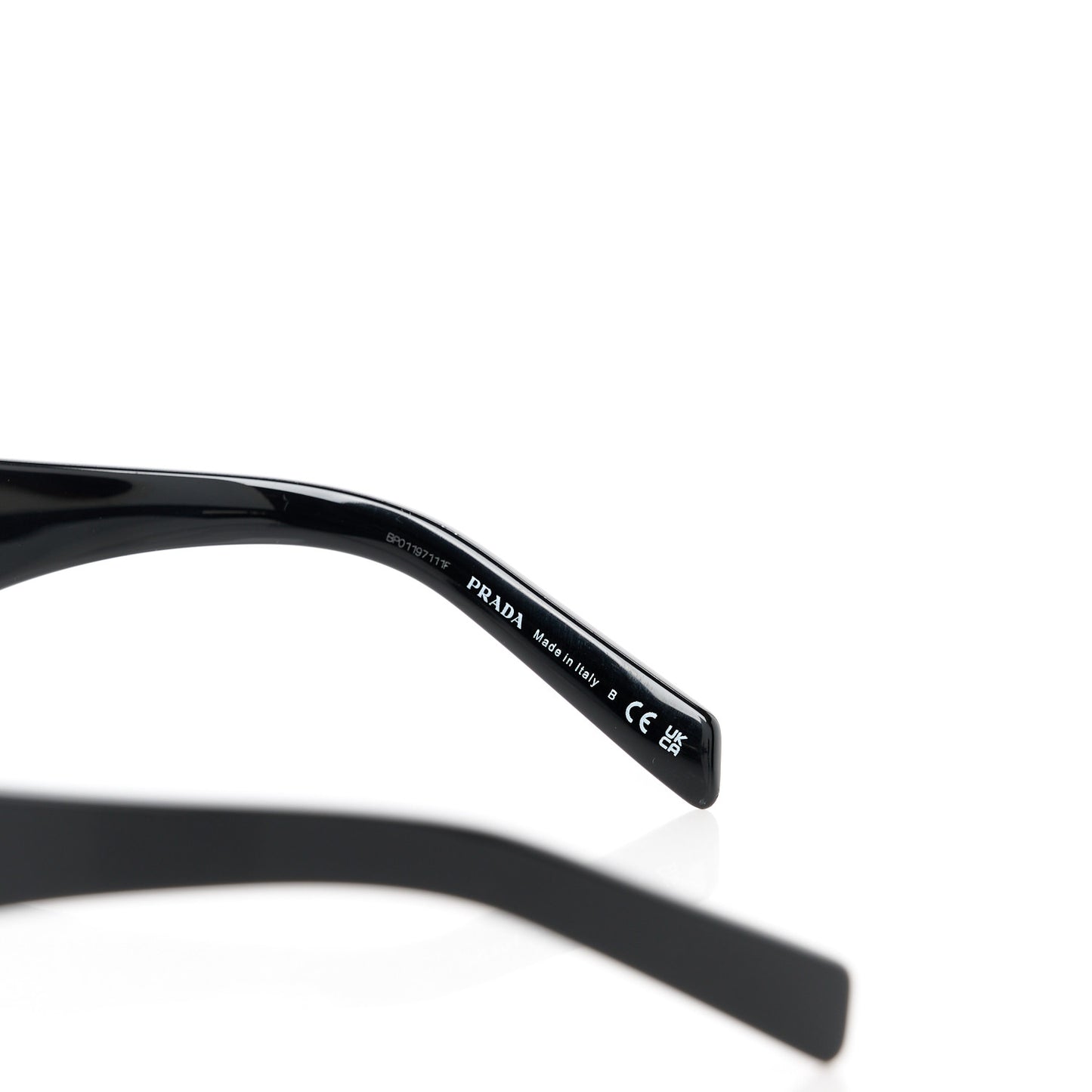 Acetate Sunglasses SPR 09Z Black