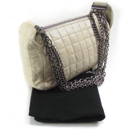Chanel Lambskin Square Quilted Double Chain Bag 3 of 10