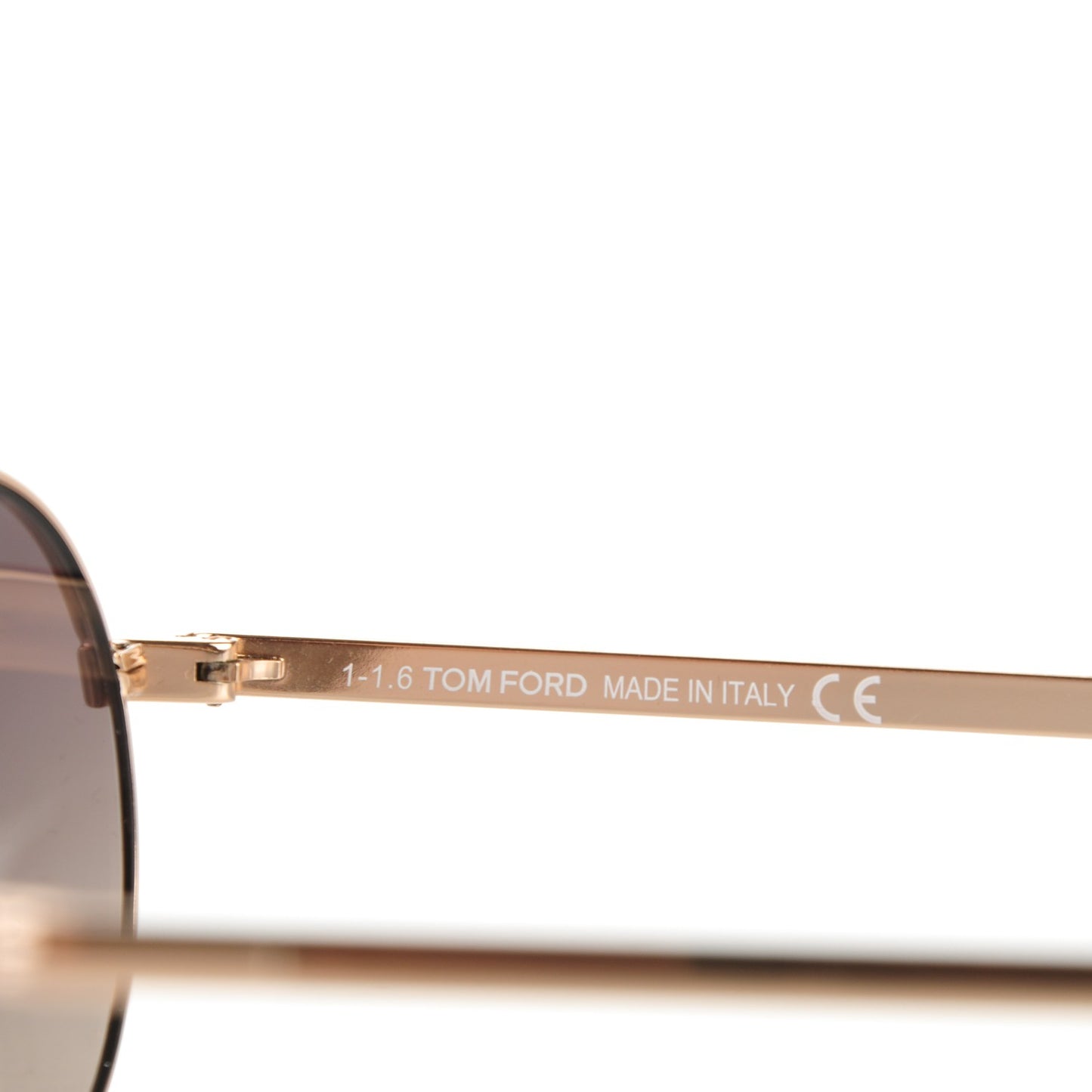 Marko Aviator Sunglasses TF144 Rose Gold