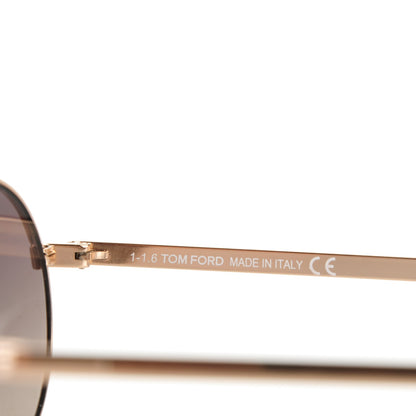 Tom Ford Marko Aviator Sunglasses TF144 Rose Gold 4 of 5