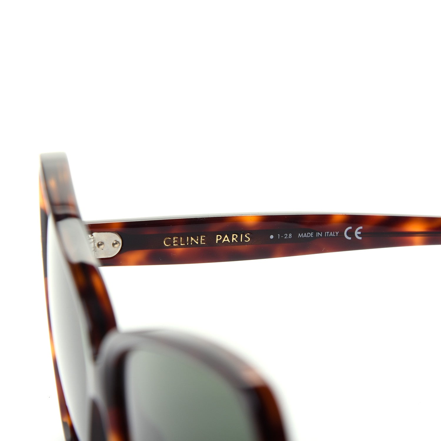 Celine Acetate Butterfly Sunglasses CL 40067I Havana 5 of 7